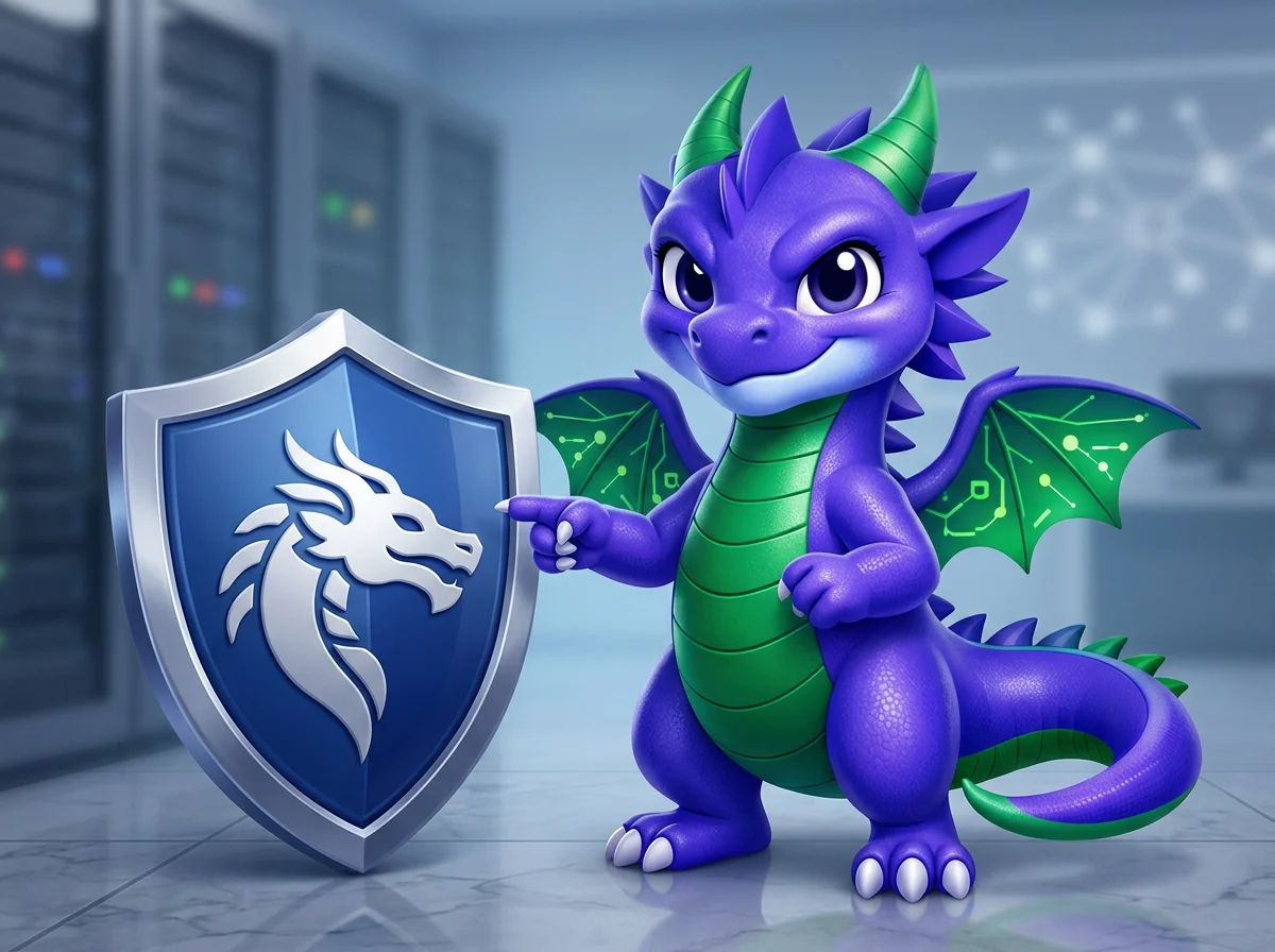 DragonChat bezpečnost – GDPR, šifrování dat, RBAC, 2FA a izolace dat mezi organizacemi